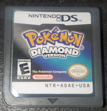 Nintendo DS Video Game Cartridge Collection NDS Pokemon