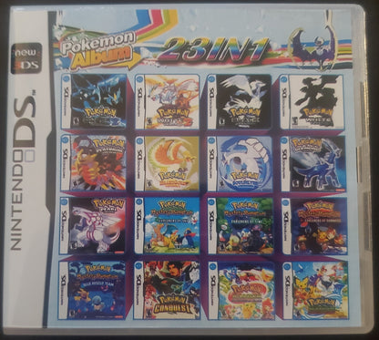 Nintendo DS Video Game Cartridge Collection NDS Pokemon