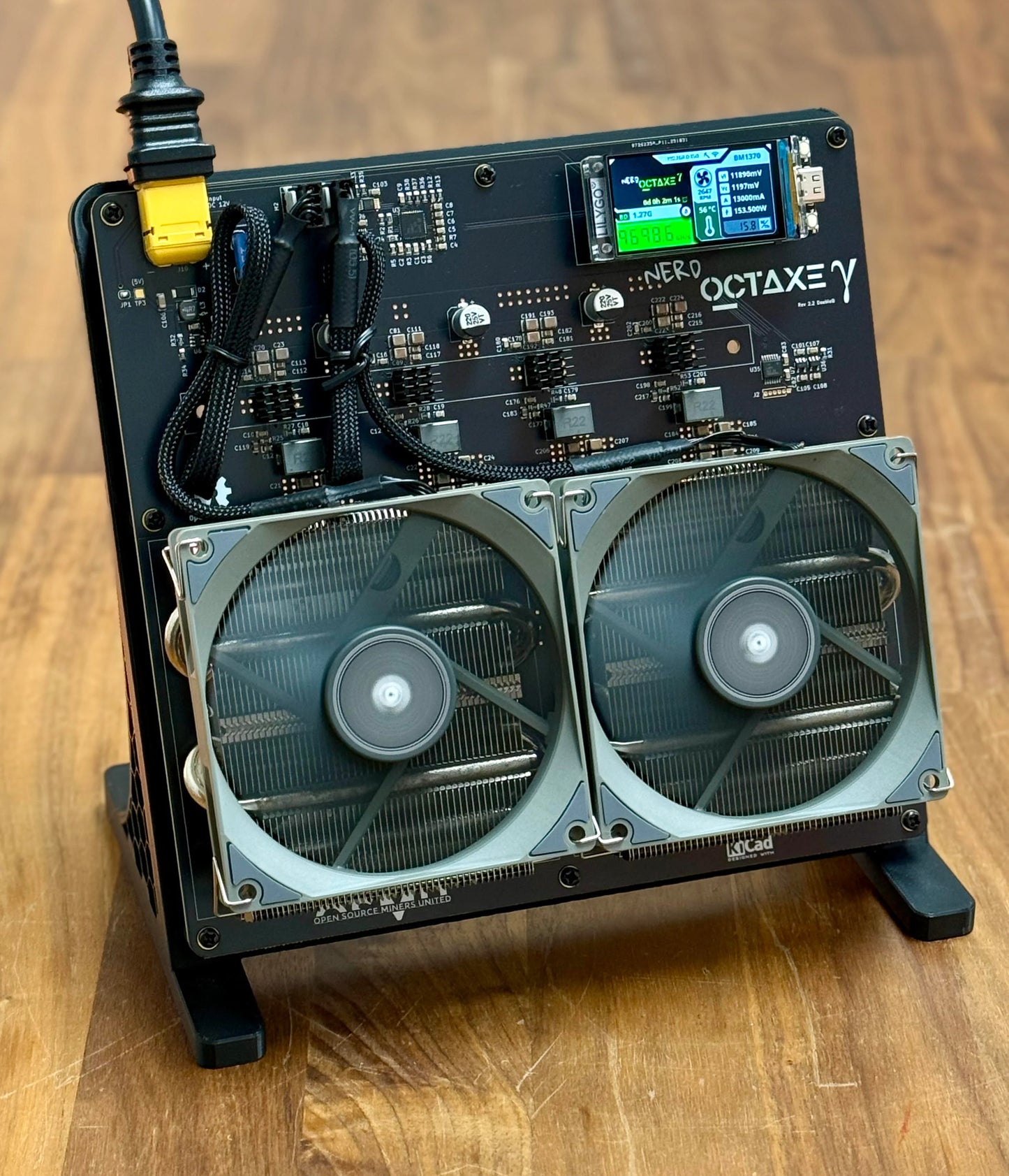 NerdOCTaxe 9.6-12TH/s BTC Miner
