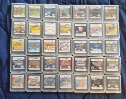 Nintendo DS Video Game Cartridge Collection NDS Pokemon