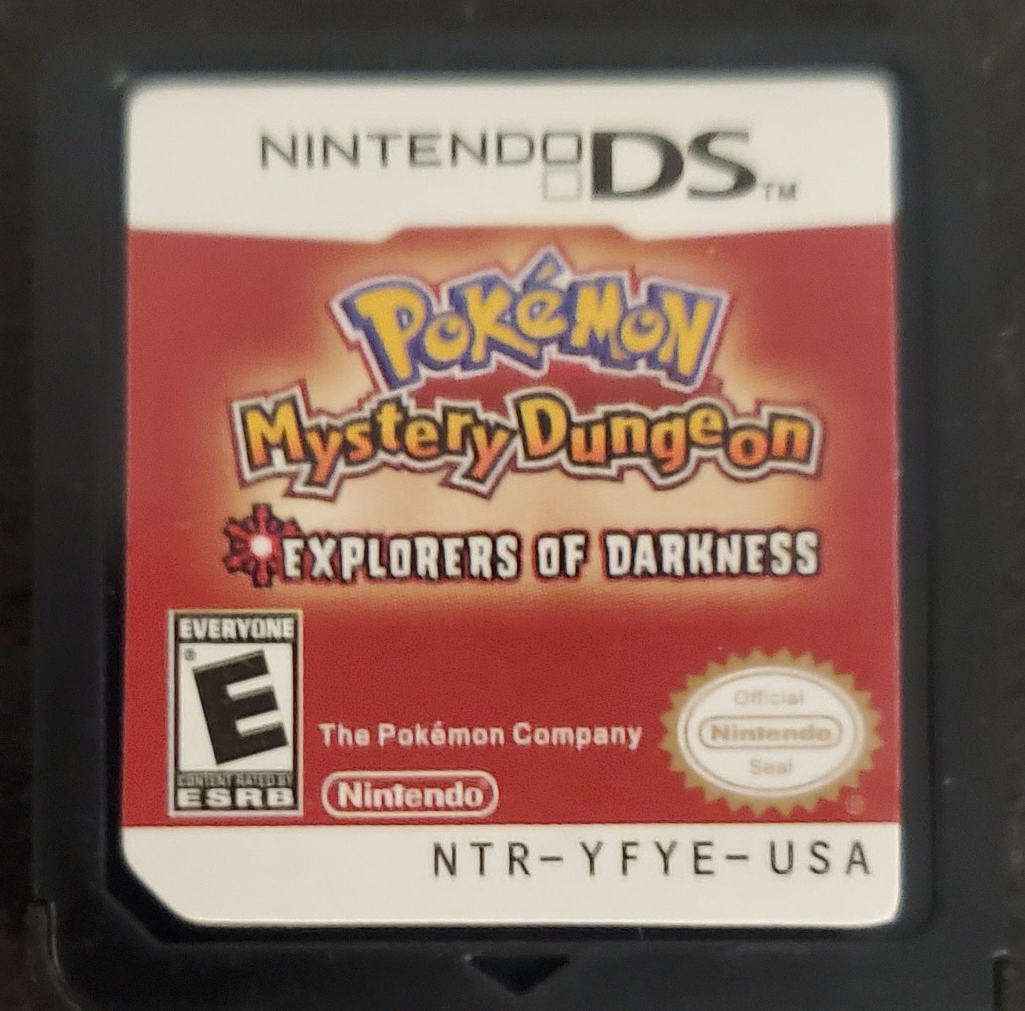 Nintendo DS Video Game Cartridge Collection NDS Pokemon